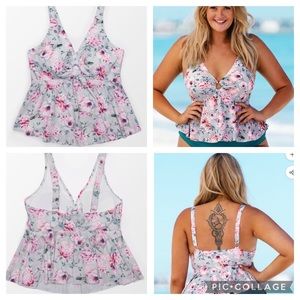 Cupshe Tankini - Top only - size 0X